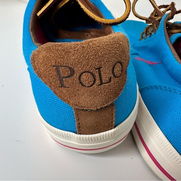 Polo Ralph Lauren blue shoes men’s size 9.5D - Picture 15 of 16
